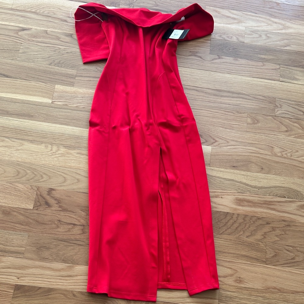Lolita One Shoulder Red Dress